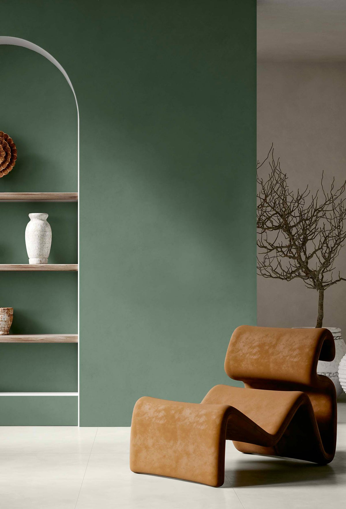 Porcelain tile marble look Levante