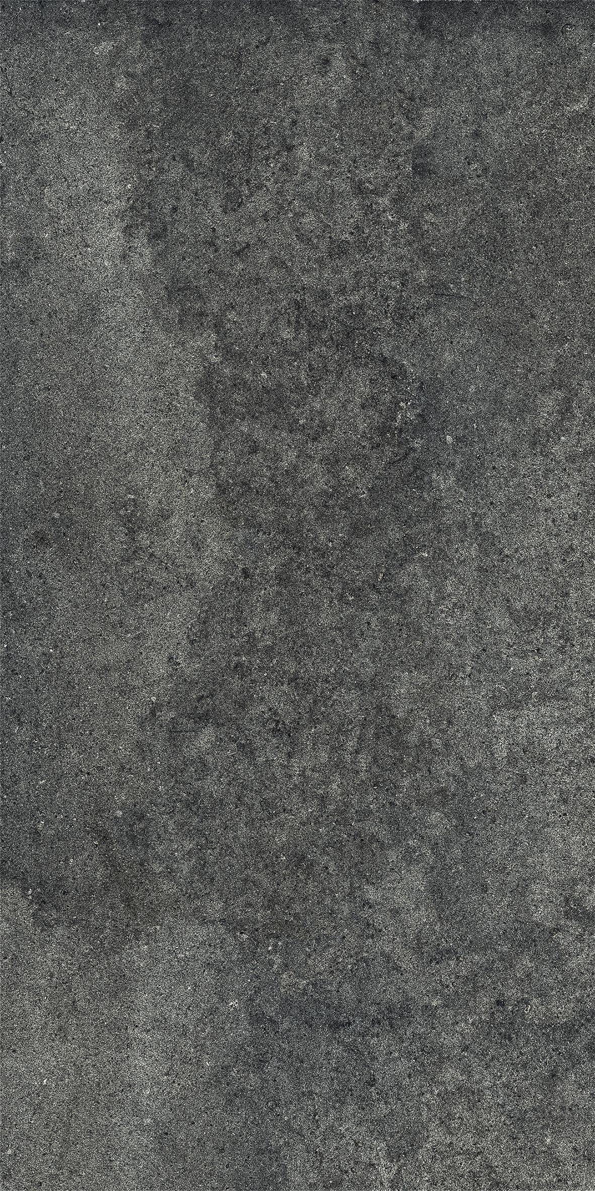 Gresie porțelanată aspect piatră Morphic Core Anthracite 120x120 cm