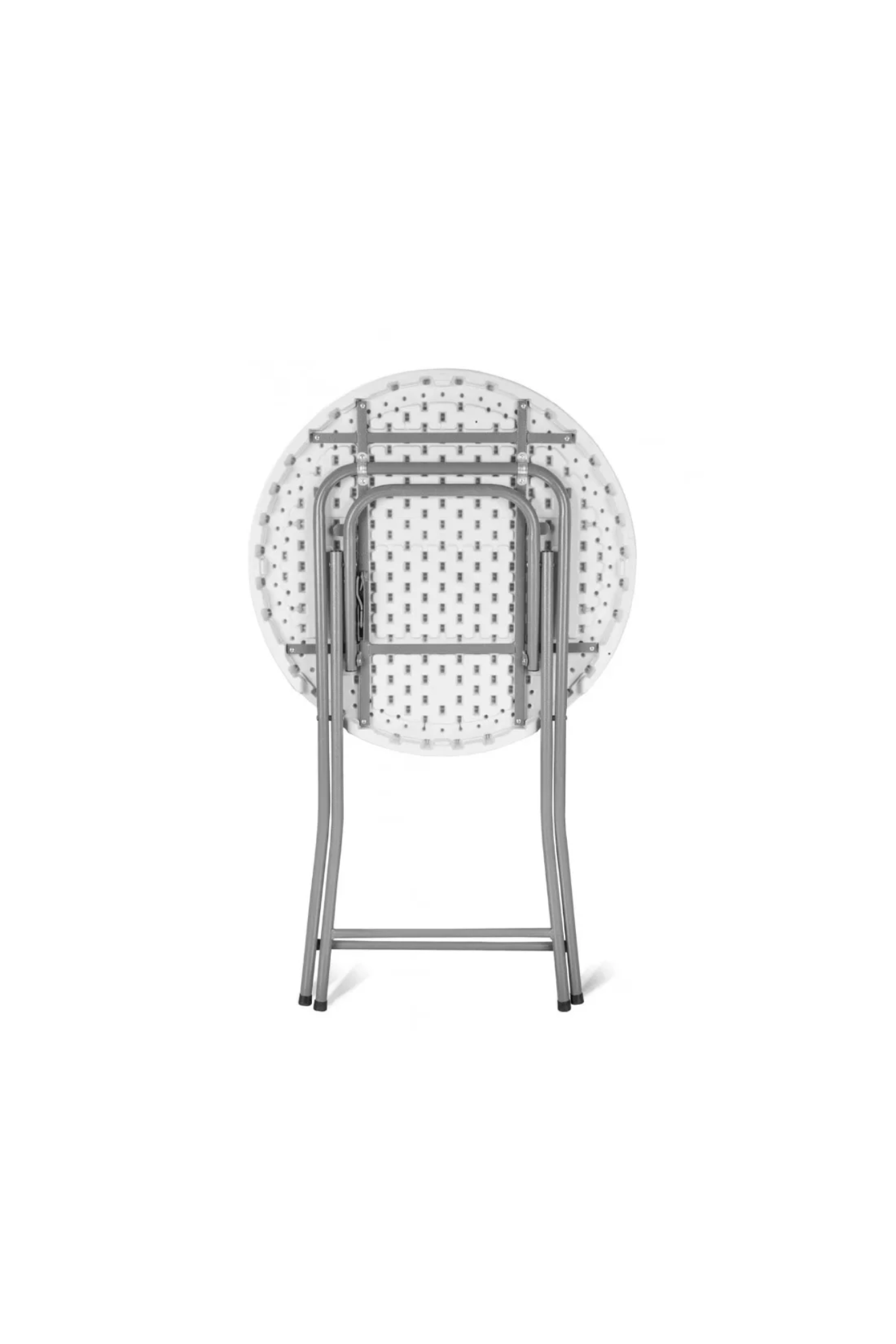 Masă cocktail pliabilă Ø80 × 115 cm, masă înaltă pentru evenimente, recepții și catering