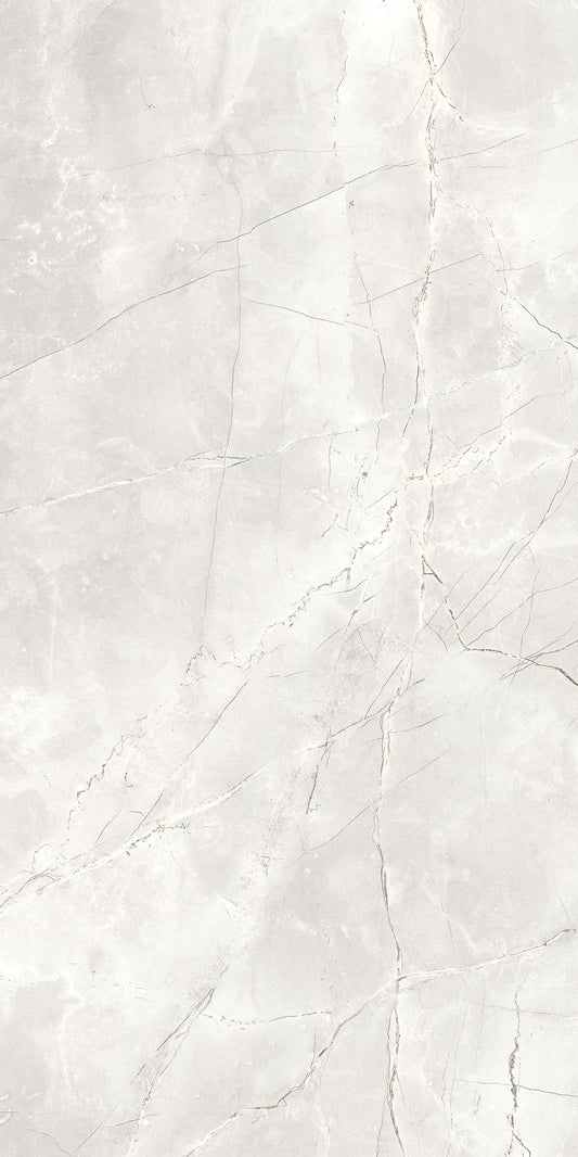 Gresie porțelanată aspect marmură Amani Pearl 120x280 cm