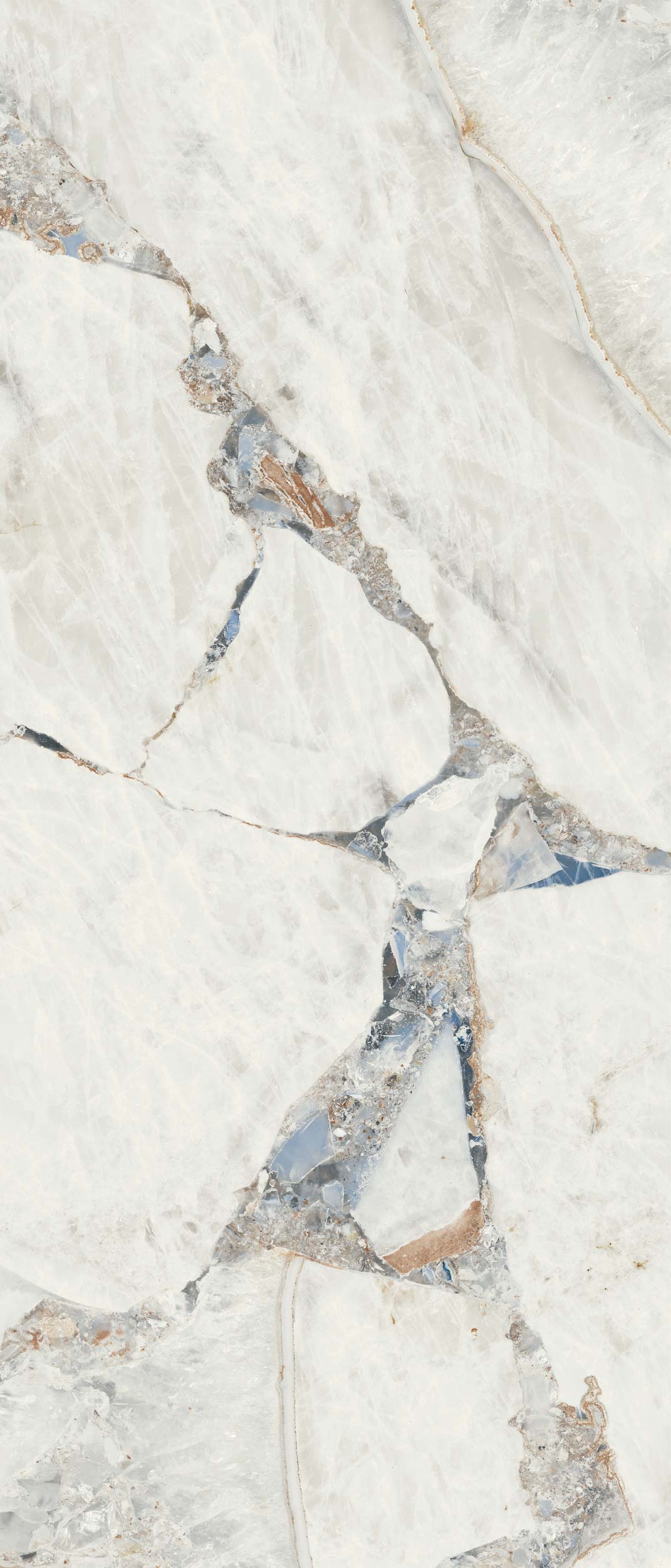 Porcelain tile marble look Bright Precious MOSAICO ESAGONI 26x30 cm