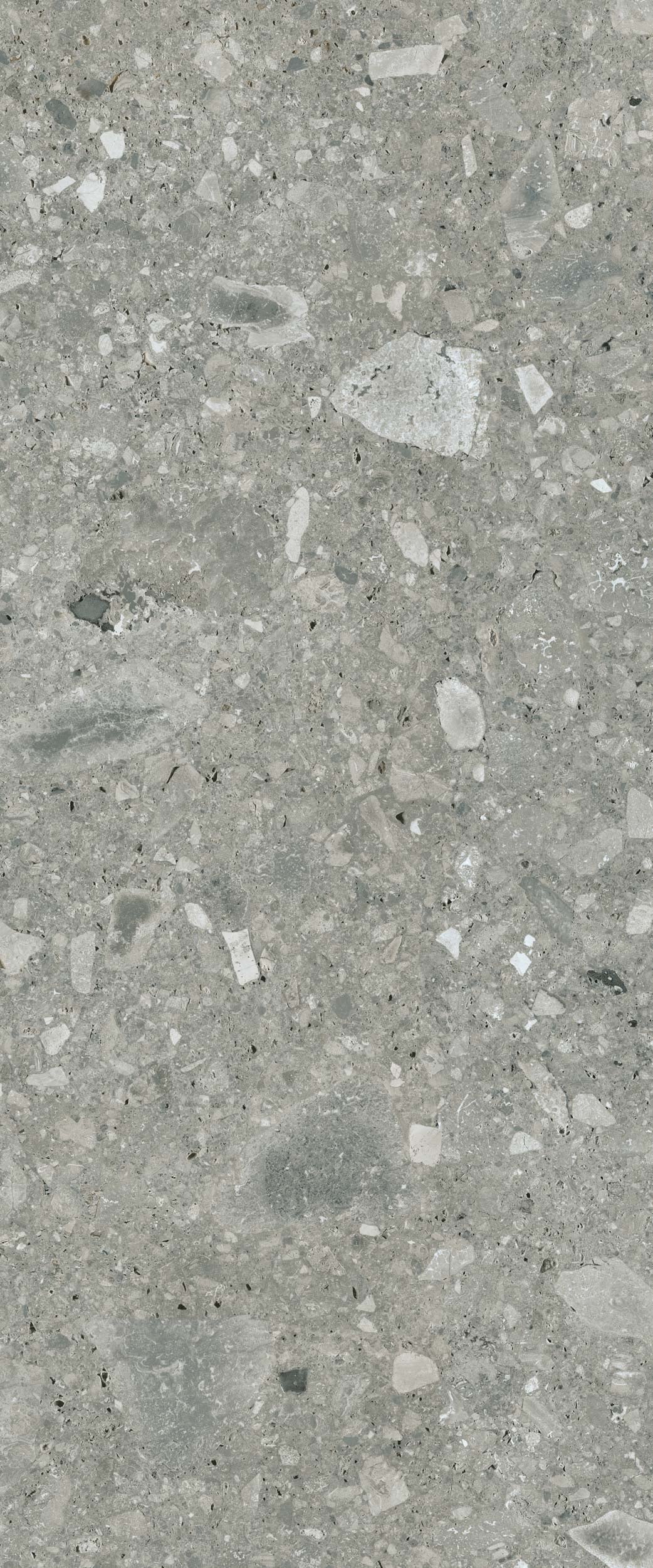 Gresie porțelanată aspect piatră Ceppo di Grè Grey GRAD. ANGOLARE COSTA RETTA SX 33,5x120x3,5x3,5 cm
