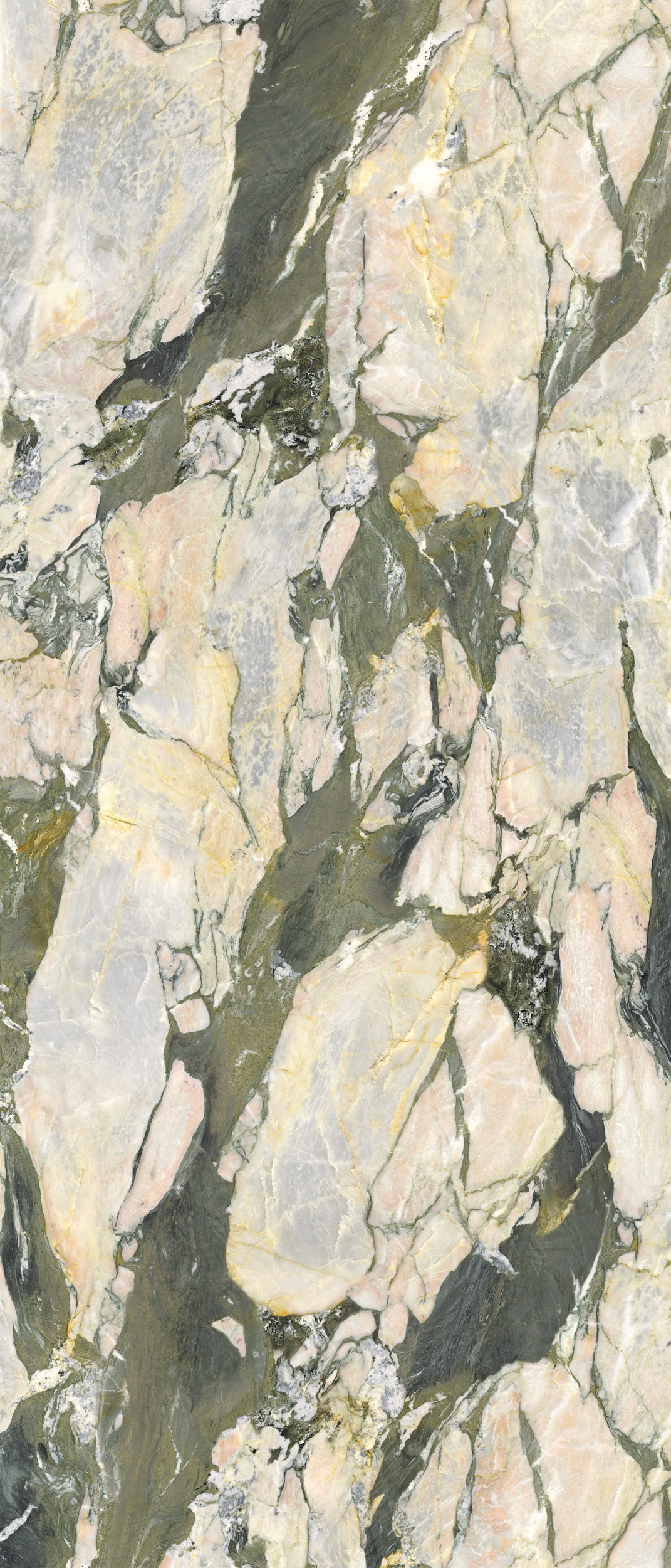 Porcelain tile marble look Eclipse MOSAICO MINI ESAGONI 26x30 cm