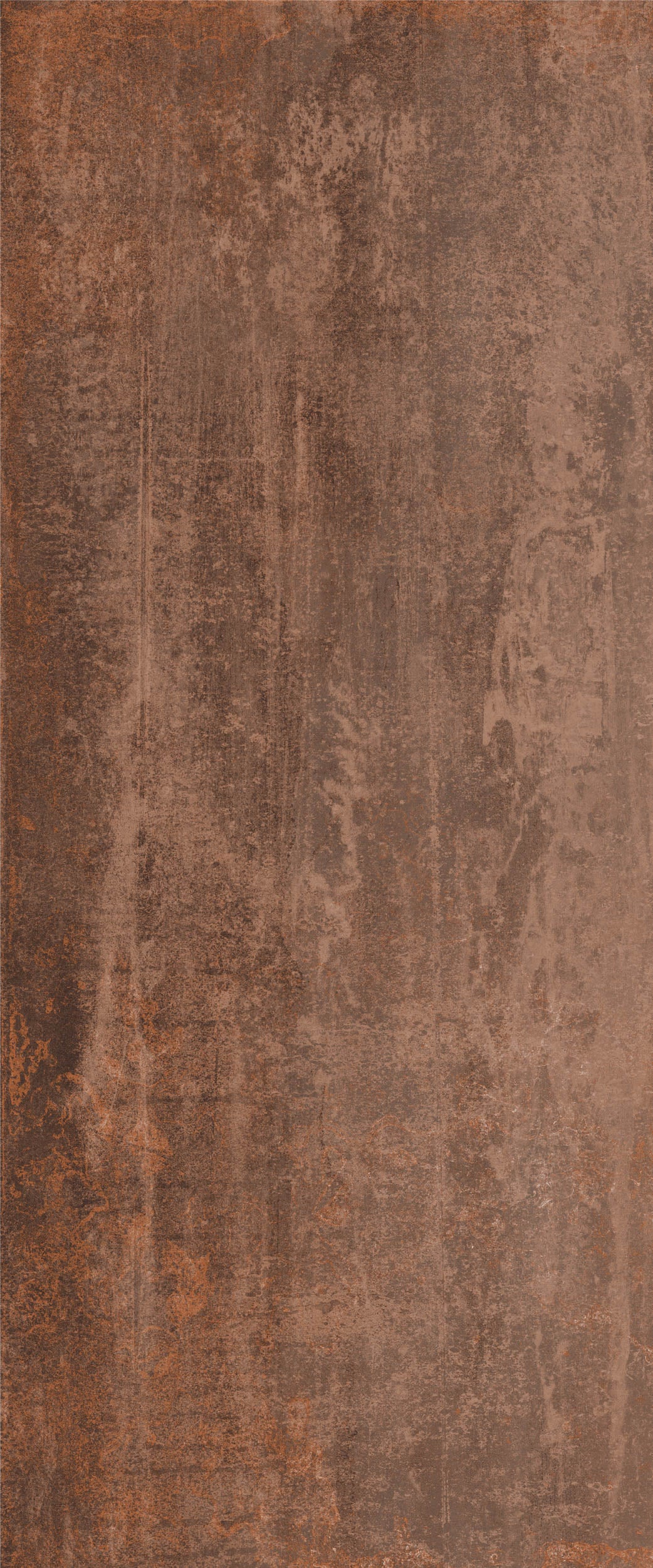 Gresie porțelanată aspect metal Flatiron Rust GRAD. ANGOLARE COSTA RETTA SX 33,5x120x3,5x3,5 cm
