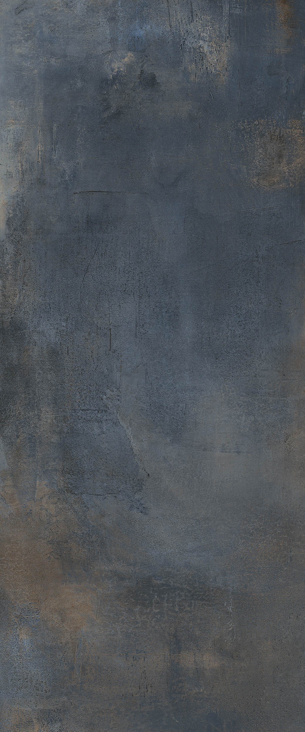 Gresie porțelanată aspect metal Magnetic Blue 60x120 cm