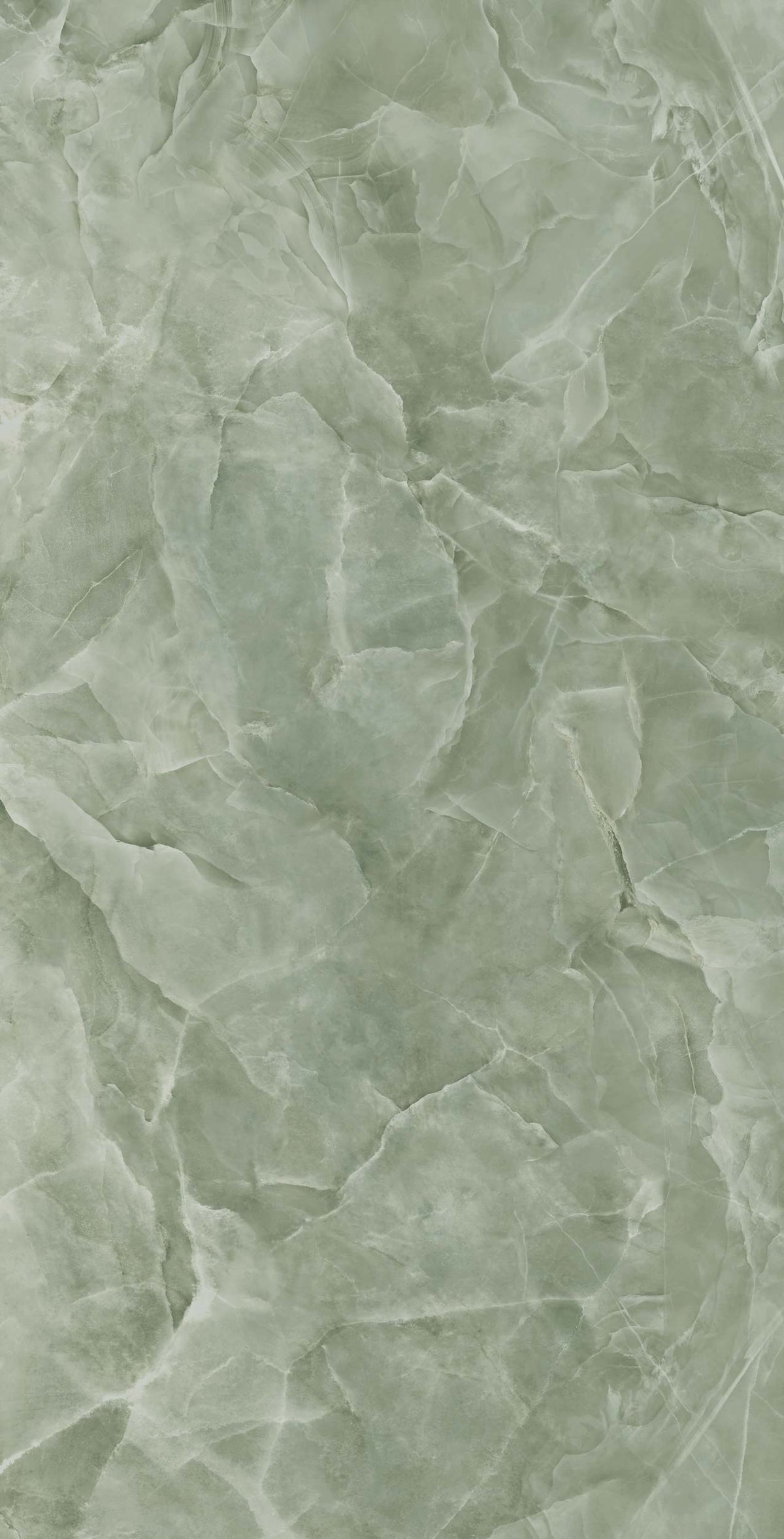 Porcelain tile marble look Onyx Jade 120x280 cm