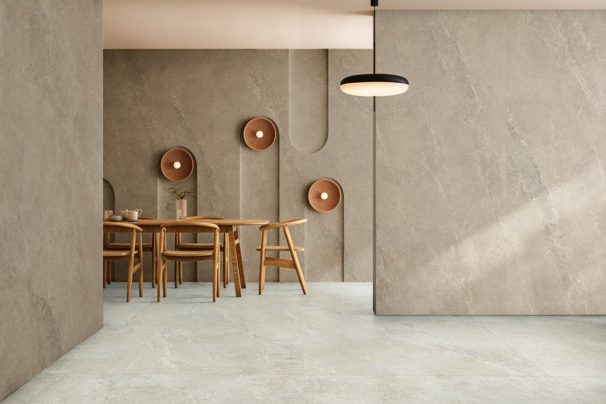 Porcelain tile stone look Wonder Brave