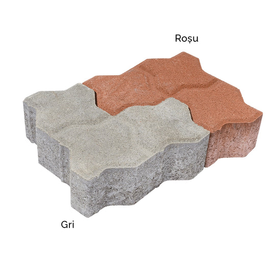 Pavaj din beton Unileier - Leier – gamă de culori și formă