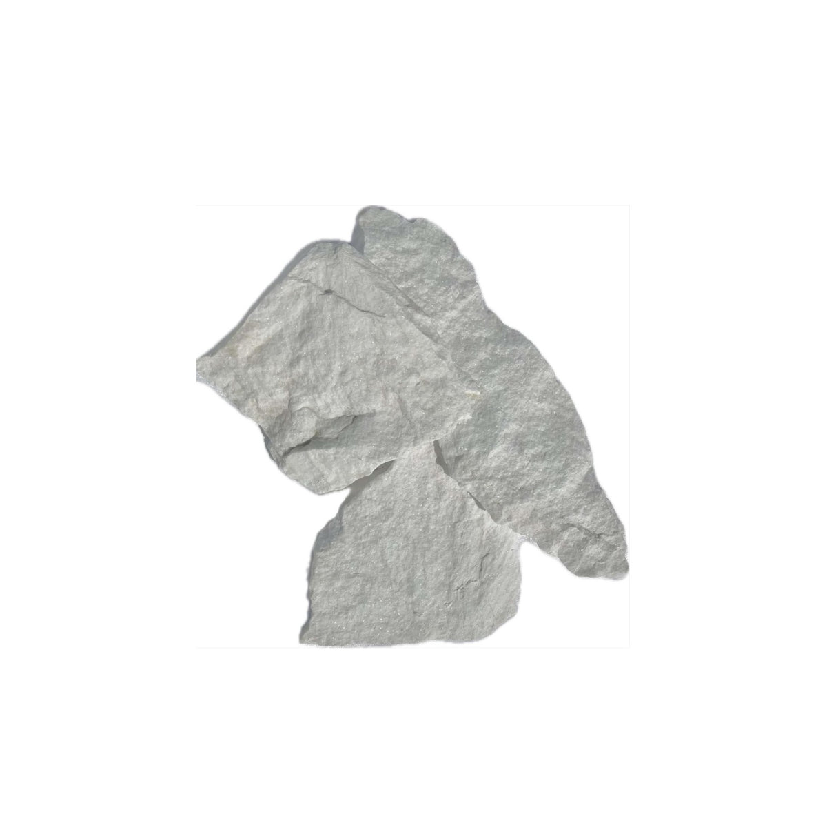Placare de perete din marmură albă Thassos – piese neregulate și culoare naturală